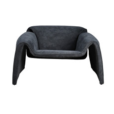  كرسي مفرد مودرن بتصميم فاخر أسود