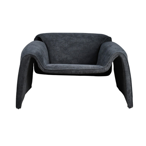  كرسي مفرد مودرن بتصميم فاخر أسود