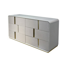 غرفة نوم متكاملة مودرن رمادي 