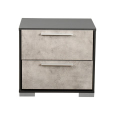 طاولة سرير جانبيه رمادي مودرن 