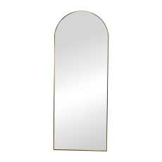 مرآة ديكور حائط بإطار ذهبي 70×180 سم