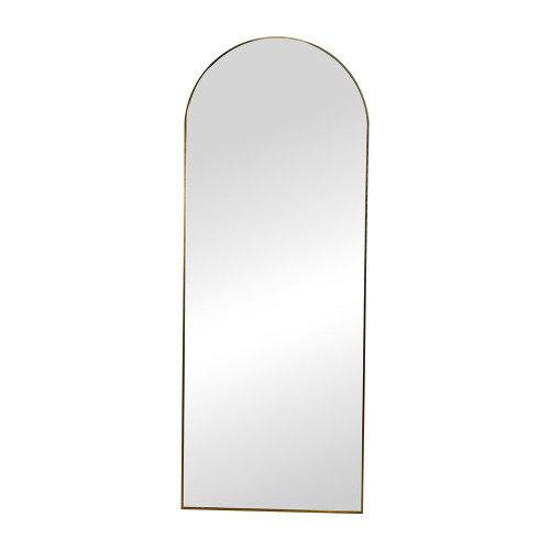 مرآة ديكور حائط بإطار ذهبي 70×180 سم