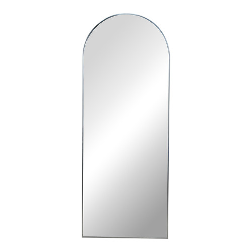 مرآة ديكور حائط بإطار فضي 70×180 سم