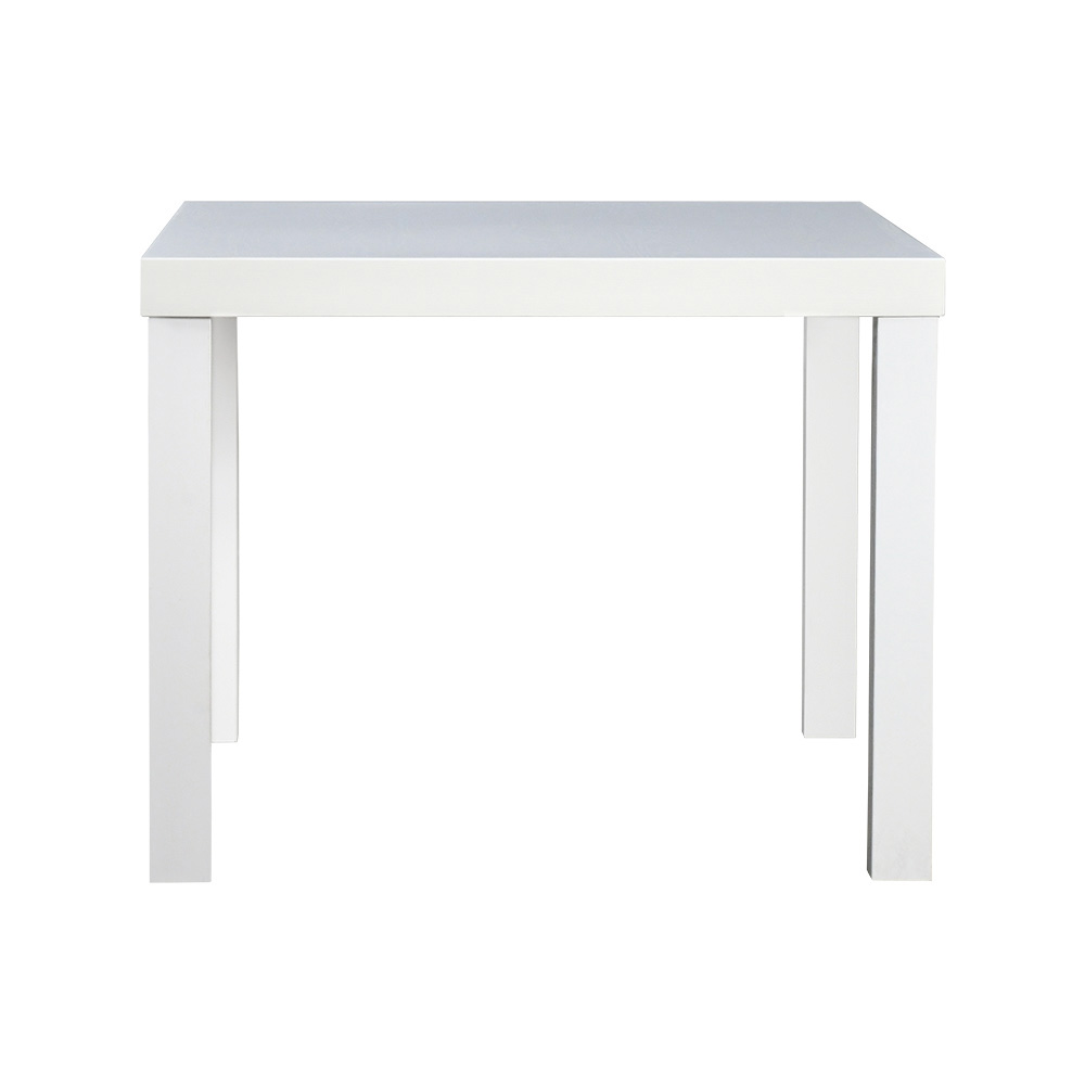 طاولة جانبية مربعة خشب مودرن 