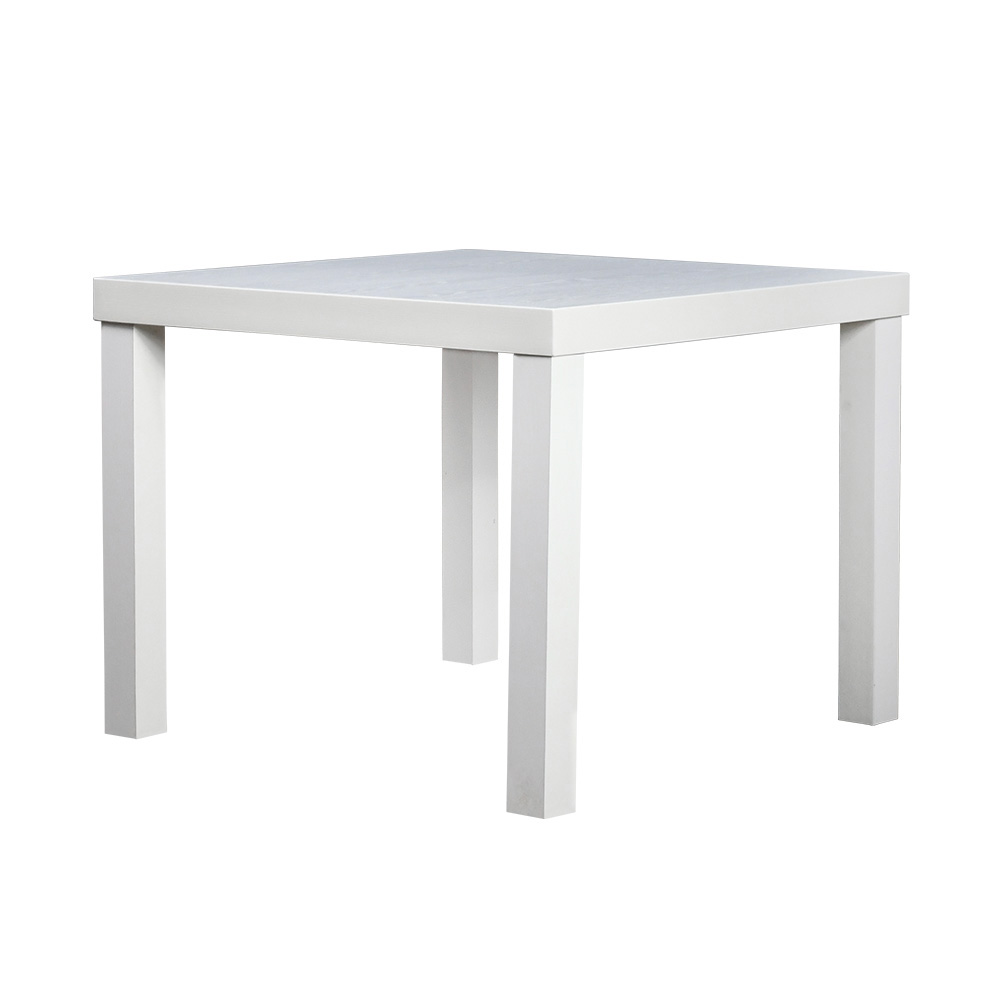 طاولة جانبية مربعة خشب مودرن 