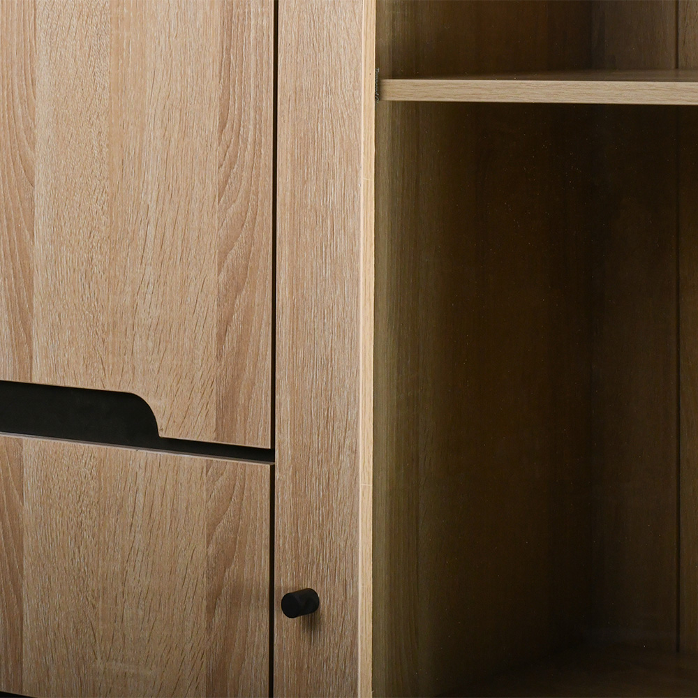 دولاب تخزين خشبي مودرن 