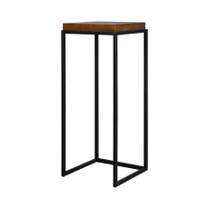 طاولة خدمة مفردة سطح خشبي 