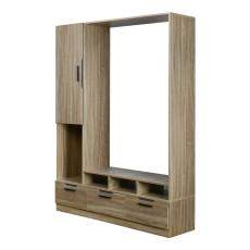 دولاب تخزين خشبي مودرن