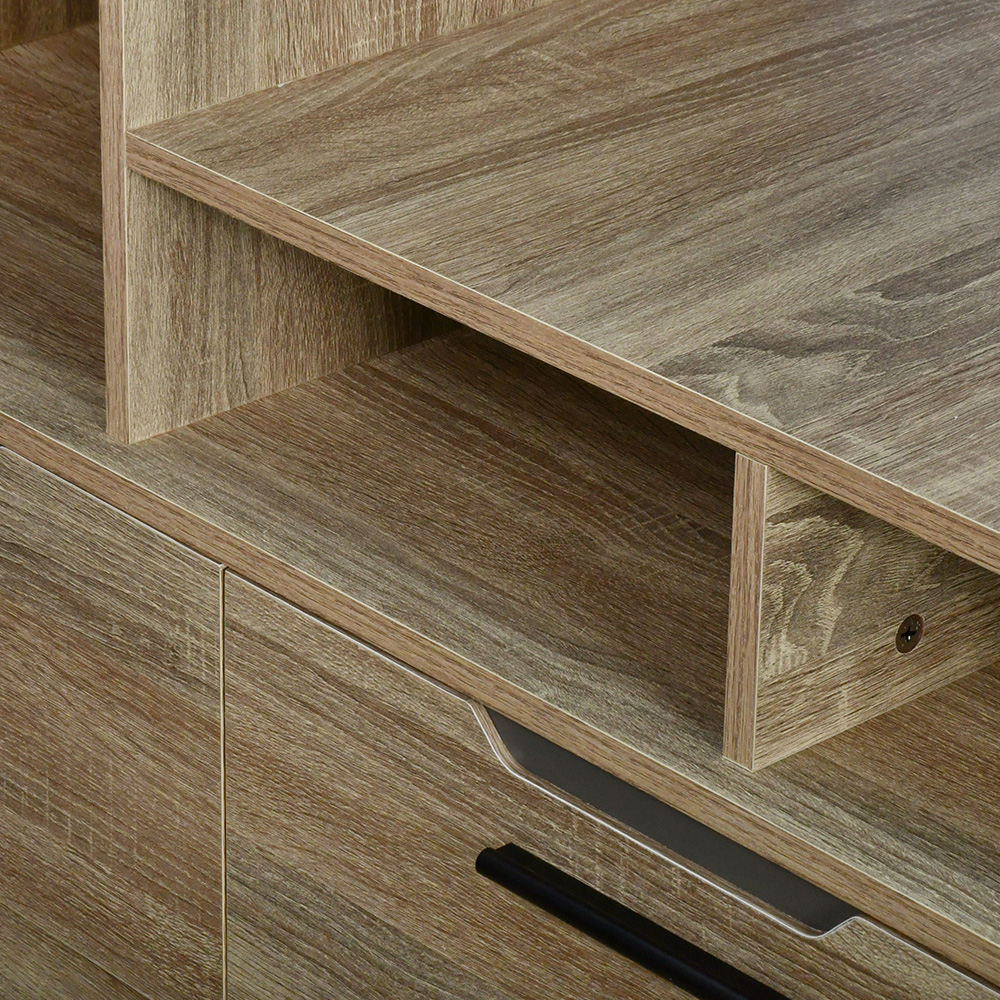 دولاب تخزين خشبي مودرن