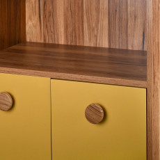 أرفف تنظيم خشبية مودرن 