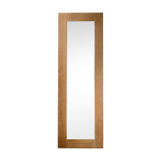 مرآة طولية مودرن بإطار خشبي مرآة طولية مودرن بإطار خشبي