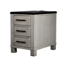 طاولة سرير جانبية 3 أدراج طاولة سرير جانبية 3 أدراج