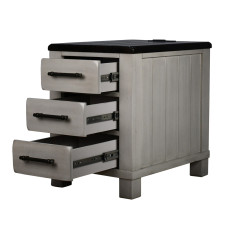 طاولة سرير جانبية 3 أدراج طاولة سرير جانبية 3 أدراج