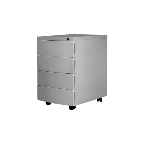 وحدة تخزين 4 أدراج رمادي مودرن