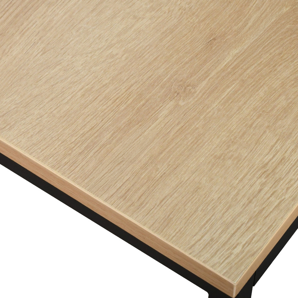 طقم طاولات شاي 3 قطع بتصميم خشبي مودرن 