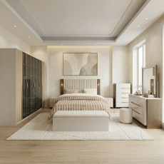 غرفة نوم متكاملة 7 قطع مودرن