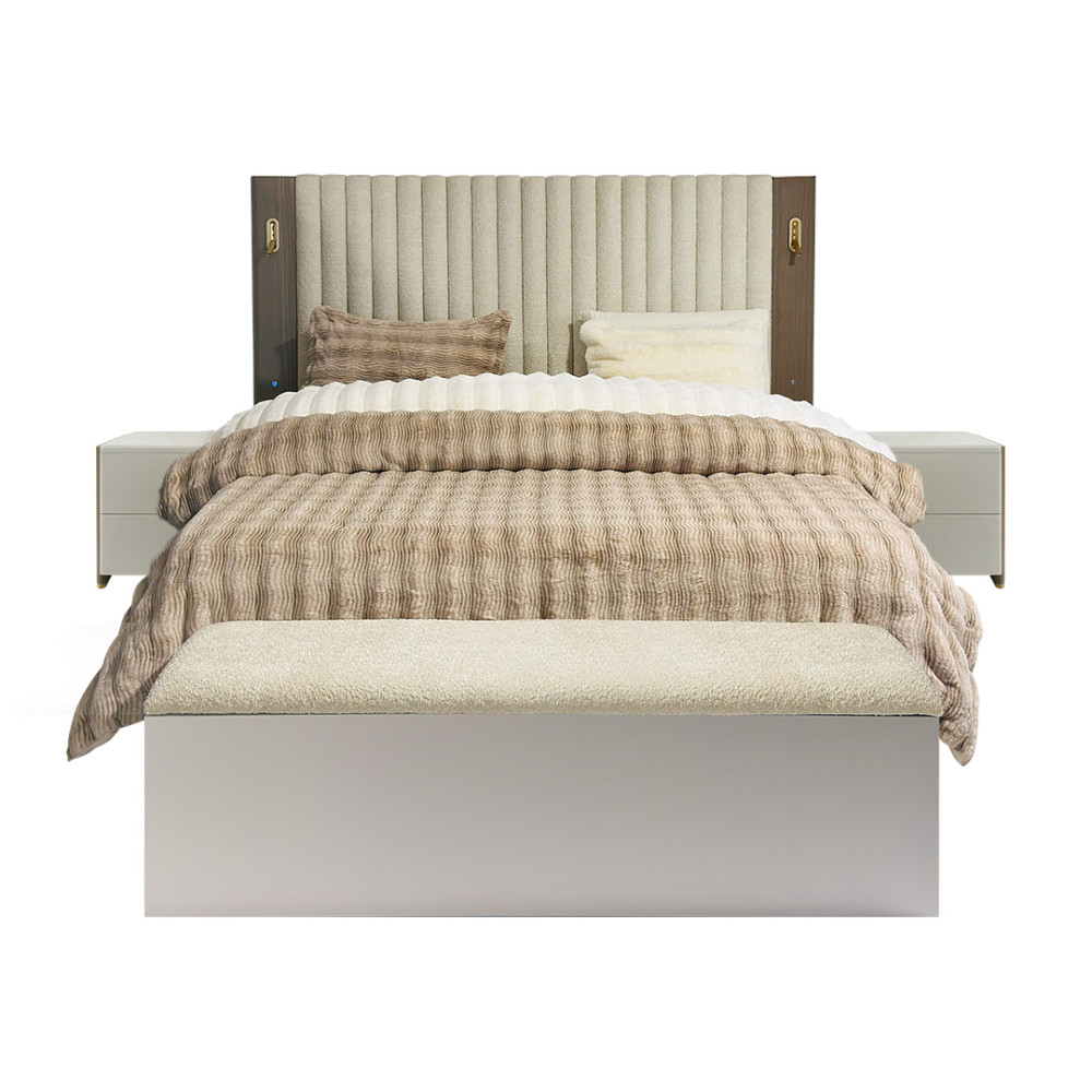 غرفة نوم متكاملة 7 قطع مودرن