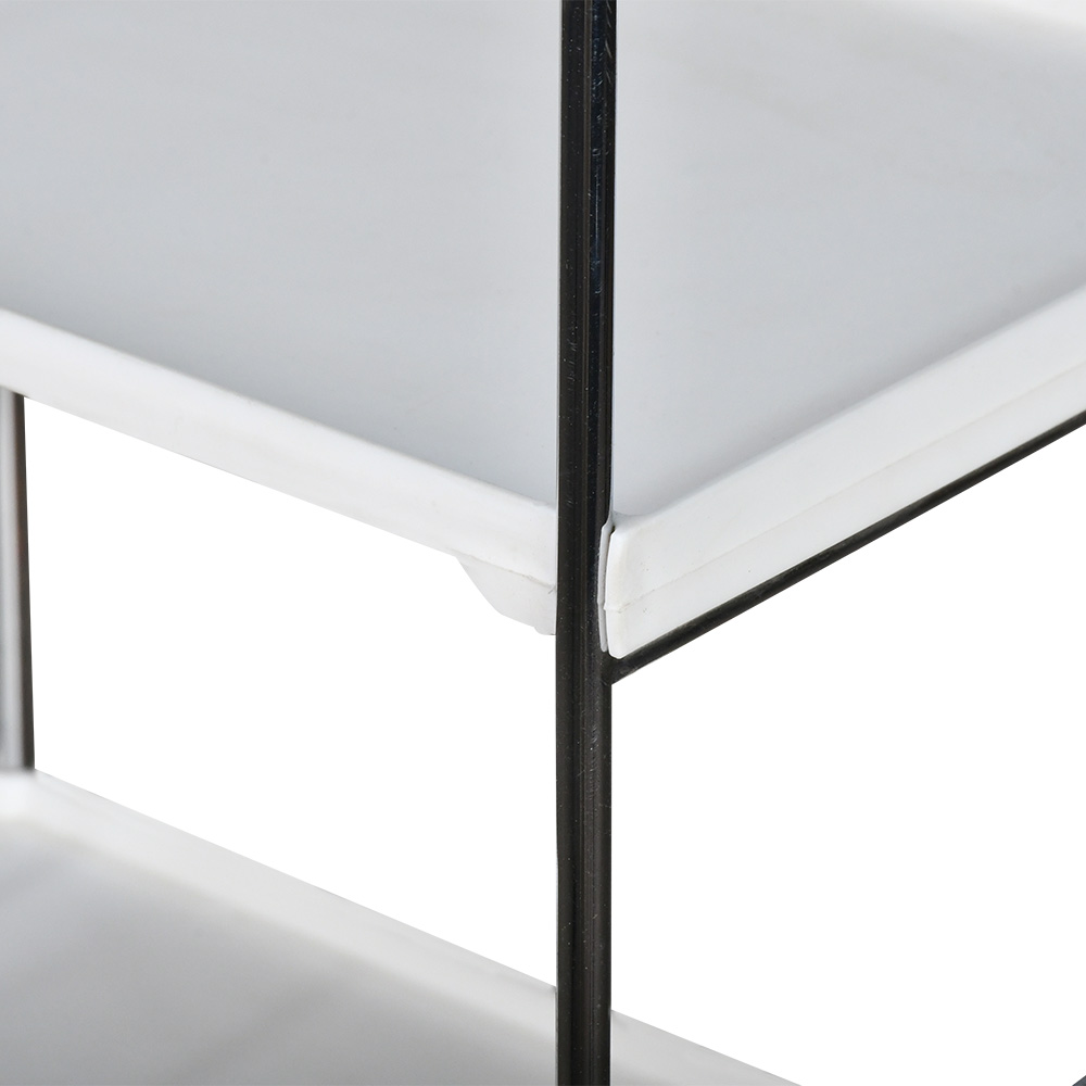 رفوف تخزين معدنية مودرن 3 أدوار 