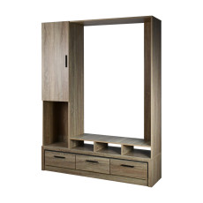 مكتبة مودرن خشبية بـ 4 رفوف 