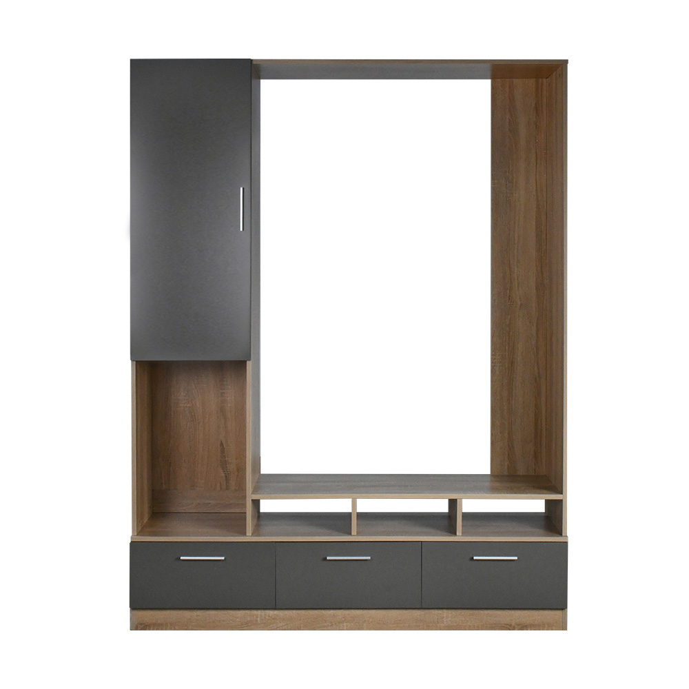 مكتبة مودرن خشبية بـ 4 رفوف 