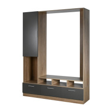 مكتبة مودرن خشبية بـ 4 رفوف 