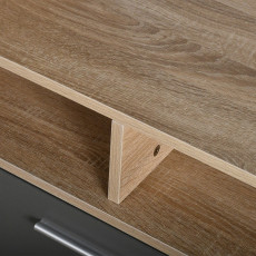 مكتبة مودرن خشبية بـ 4 رفوف 