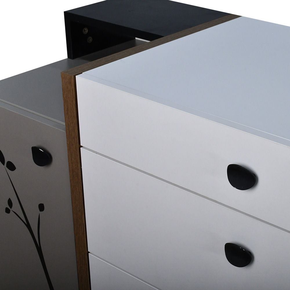 وحدة تخزين جانبية عصرية 