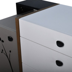 وحدة تخزين جانبية عصرية 