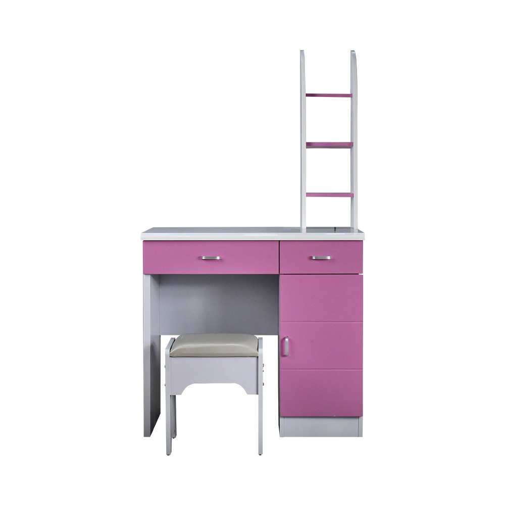 تسريحة غرف أطفال مودرن مع مقعد