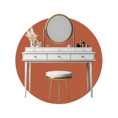 طاولات الزينة