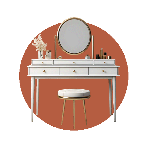 طاولات الزينة