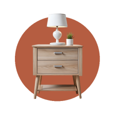 طاولات السرير