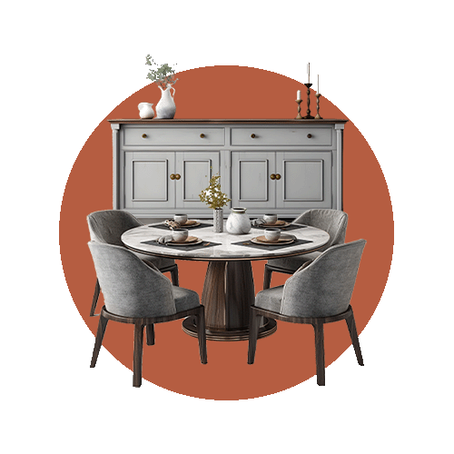 أثاث غرف السفرة