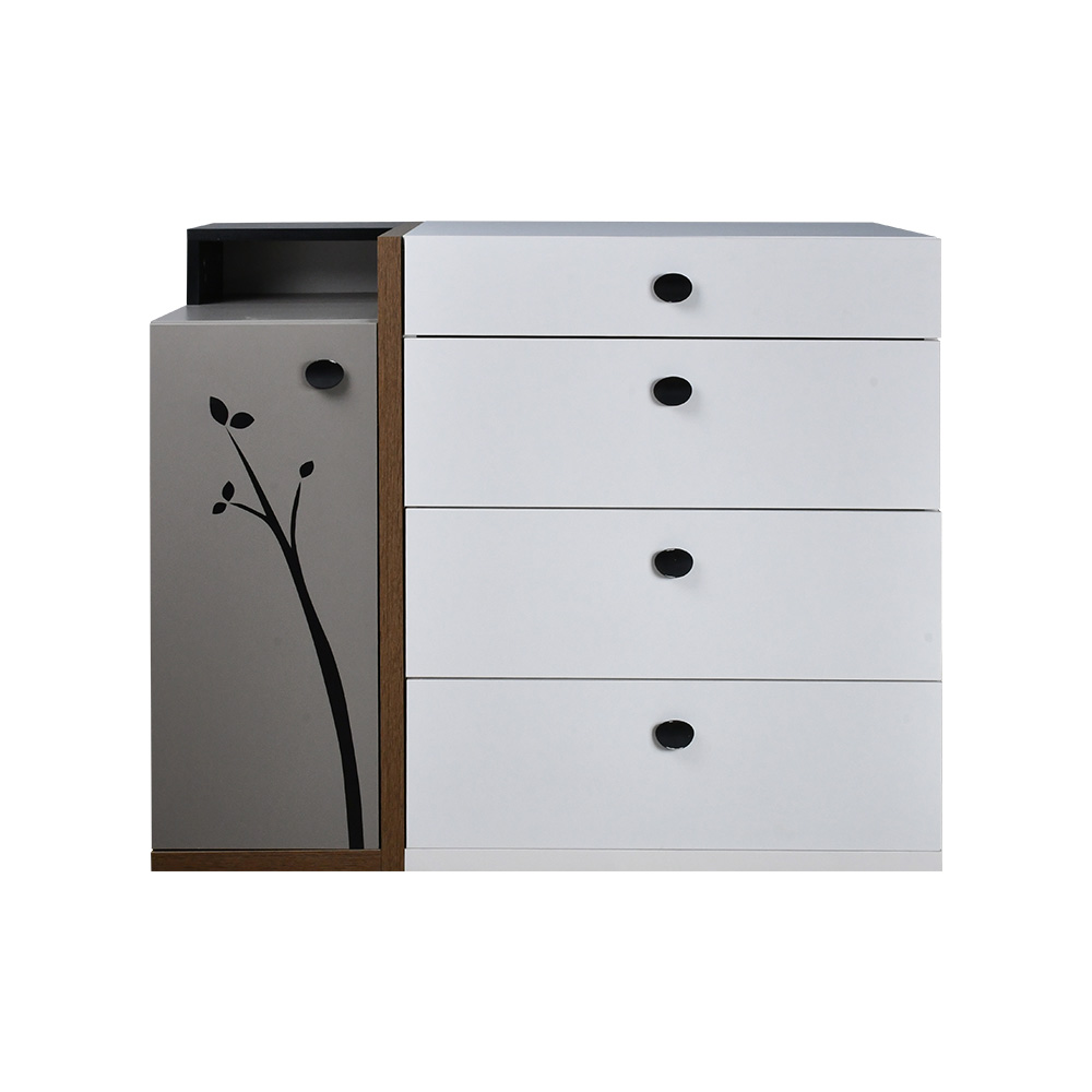 وحدة تخزين جانبية عصرية 