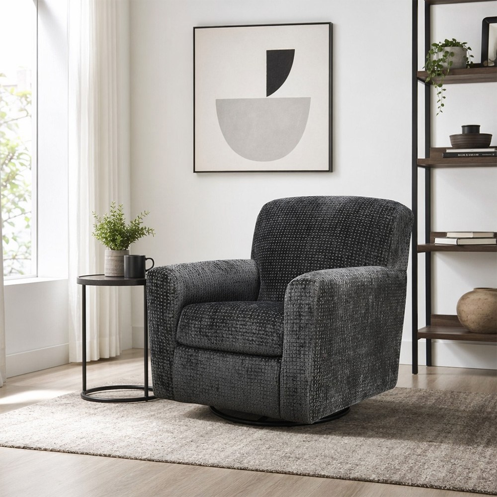 كرسي استرخاء مودرن رمادي 