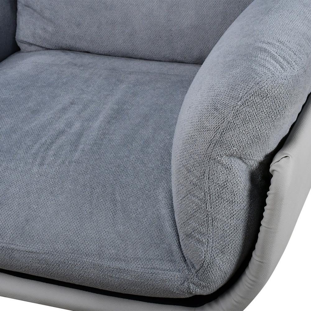 كرسي مفرد فخم رمادي 