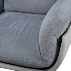 كرسي مفرد فخم رمادي 