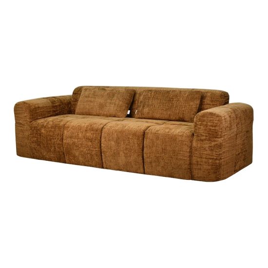 كنبة رول مضغوطة ثلاثية مريحة بتصميم عصري 
