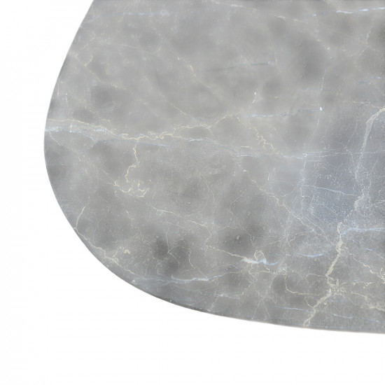 طاولة قهوة مودرن خشب سطح رخامي