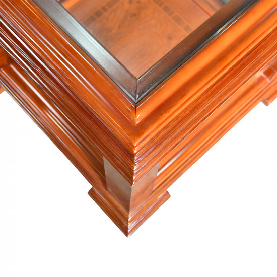 طقم أثاث مكتبي فاخر كلاسيك خشبي