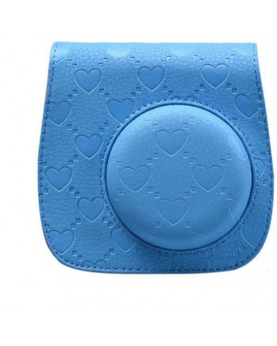 حقيبة جميلة وذات الوان رائعة لكاميرات فوجي الفوية ميني 8 - لون ازرق