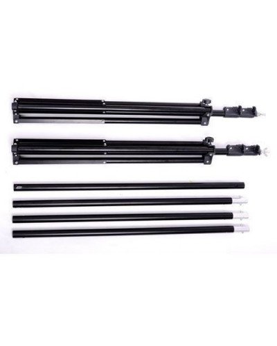 خلفية تصوير قماش لون اسود مع استاند حامل للخلفيات