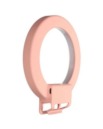 حلقة مزودة باضاءة فلاش LED متنقلة لالتقاط الصور الشخصية للهواتف المحمولة