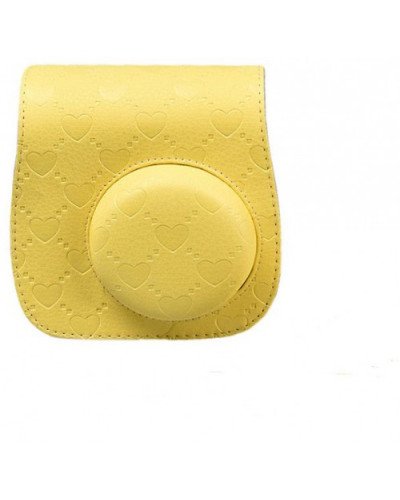 حقيبة جميلة وذات الوان رائعة لكاميرات فوجي الفوية ميني 8 - لون اصفر