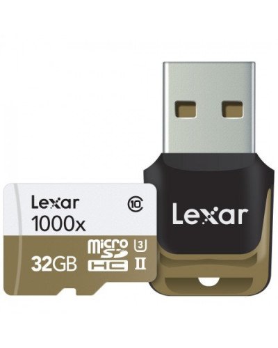 ليكسار بطاقة ذاكرة ماكرو 32 جيجا للجوالات والكاميرات 633x microSDXC 64GB UHS-II/U3