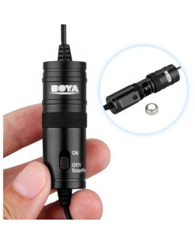 مايك بويا للكاميرات والجوالات طول 6 متر