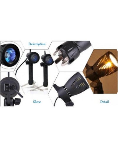 Light Lamp for Soft Box Photography 2 Piece 