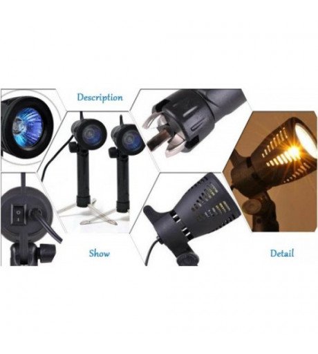 Light Lamp for Soft Box Photography 2 Piece 