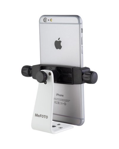 MeFOTO SideKick360 Smartphone Tripod Adapter White