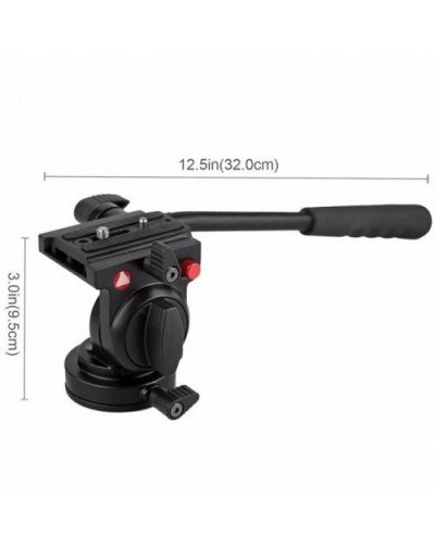 KINGJOY KH-6750 Aluminum Head with Quick Rlease Plate